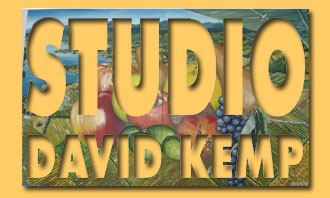David Kemp Studio 190 Dominion Road, R D 1, Upper Moutere, Nelson.